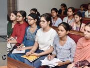 केएमवी की छात्राओं ने राष्ट्रीय युवा दिवस समारोह में लिया भाग
