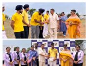 द नोबेल स्कूल में इंटर हाउस क्रिकेट टूर्नामेंट