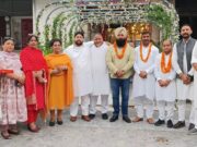जालंधर : काकू आहलुवालिया ने किया नवनियुक्त इम्प्रूवमेंट ट्रस्ट चेयरमैन रामनीक (लक्की) रंधावा को सम्मानित, प
