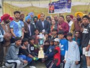 जालंधर : नितिन कोहली चहका कलां फुटबॉल टूर्नामेंट में मुख्य अतिथि के रूप में शामिल, विजेता टीम को बांटे पुरस्कार