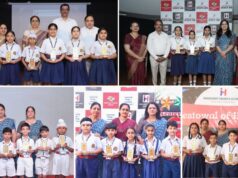 इनोसेंट हार्ट्स ने अपनी पाँचों शाखाओं में 2,160 विद्यार्थियों को उत्कृष्ट शैक्षणिक उपलब्धियों के लिए किया सम्मानित