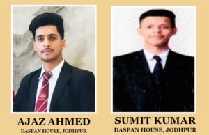 सेंट सोल्जर इंस्टीट्यूट ऑफ होटल मैनेजमेंट के चार फाइनल ईयर छात्रों का विश्व स्तर पर मान्यता प्राप्त होटल्स में चयन