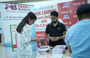 सीटी ग्रुप में “Learn Italian with Nita & Brothers” पुस्तक का भव्य विमोचन
