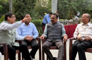 अमित तनेजा ने राज्यसभा सांसद अशोक मित्तल से की भेंट, भाजपा में शामिल होने पर किया स्वागत