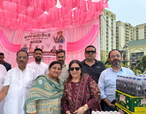 जालंधर: शेर-ए-पंजाब महाराजा रणजीत सिंह जी की पुण्यतिथि पर भाजपा 66 फीट रोड मंडल द्वारा छबील सेवा का आयोजन, पढ़ें व देखें