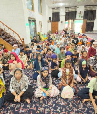 ਵਿਸ਼ਾਲ ਗੁਰਮਤਿ ਕੈਂਪ 13 ਜੂਨ ਤੱਕ ਰੋਜ਼ਾਨਾ ਸ਼ਾਮ 4 ਤੋਂ 6 ਗੁਰਦੁਆਰਾ ਦੀਵਾਨ ਅਸਥਾਨ ਵਿਖੇ ਪਹਿਲੇ ਦਿਨ 100 ਦੇ ਕਰੀਬ ਬੱਚੇ ਹੋਏ ਹਾਜ਼ਿਰ