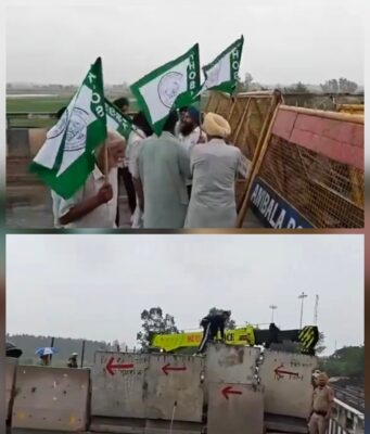 दिल्ली की ओर बढ़ चला किसानों का हुजूम, शम्भू बॉर्डर पर पुलिस की भारी तैनाती, पढ़ें व देखें