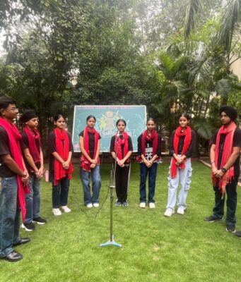 सेंट सोल्जर डिवाइन पब्लिक स्कूल, अर्जुन नगर में विश्व युवा कौशल दिवस पर प्रेरणादायक नुक्कड़ नाटक का आयोजन