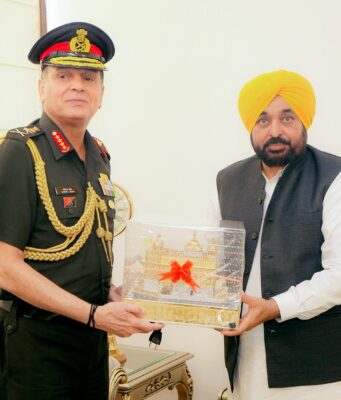 मुख्यमंत्री भगवंत सिंह मान ने पंजाब और देश की भलाई के लिए भारतीय सेना के साथ मजबूत सहयोग का आह्वान किया