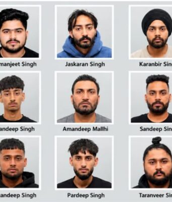 Canada में गिरफ्तार 16 पंजाबी युवक, जबरन वसूली जैसे गलत कार्यों में संलिप्त होने के लगे आरोप, पढ़ें व देखें