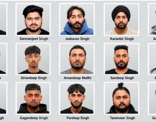Canada में गिरफ्तार 16 पंजाबी युवक, जबरन वसूली जैसे गलत कार्यों में संलिप्त होने के लगे आरोप, पढ़ें व देखें