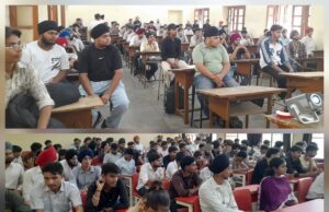 युद्ध नशियां विरुद्ध (YNV) कार्यक्रम के अंतर्गत जागरूकता सत्र आयोजित