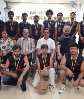 DAVIET ने बास्केटबॉल टूर्नामेंट में कांस्य पदक जीता