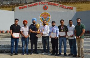 मेहर चंद पॉलिटेक्निक कॉलेज, जालंधर की स्टाफ बैडमिंटन टीम ने मचाई धूम